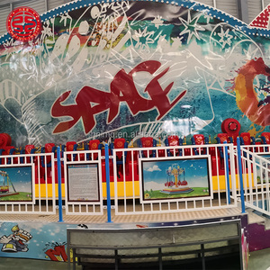 Atracciones de Feria de Diversiones: Montaña Rusa Crazy Wave, Equipos Comerciales de Atracciones de Emoción para Carnaval al Aire Libre, Modelo Miami Trip - Product Image 3