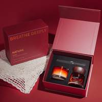 Coffret Cadeau Diffuseur de Parfum Romantique 520 pour la Saint-Valentin - Article Parfumé Décoratif Haut de Gamme pour la Décoration de la Maison