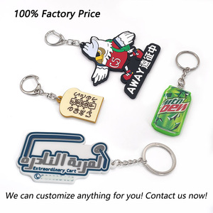 Tùy chỉnh 2D/<span class=keywords><strong>3D</strong></span> mềm <span class=keywords><strong>PVC</strong></span> cao su móc khóa cá nhân Silicone keyrings như quà tặng khuyến mãi - Product Image 4