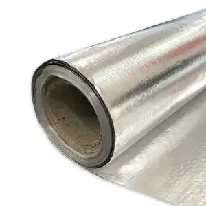 하이 퀄리티 알루미늄 호일 유리 섬유 섬유 천 내화 방수 단열재