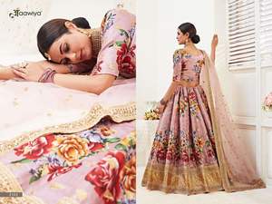Lehenga Choli imprimé numérique de haute qualité pour les vêtements de mariage pour femmes disponibles à un prix abordable depuis l'Inde - Product Image 4