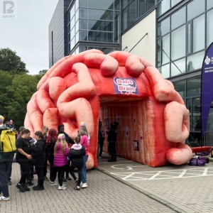 Modelo de Cerebro Inflable Impreso Personalizado de Gran Tamaño, Escultura Realista de Órgano Médico para Activación de Marca <span class=keywords><strong>en</strong></span> Comercios/Salud Pública - Product Image 5