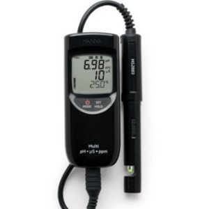 Analyseur de qualité de l'eau multiparamètres Hanna HI991300 pH EC TDS, testeur numérique portable - Product Image 4