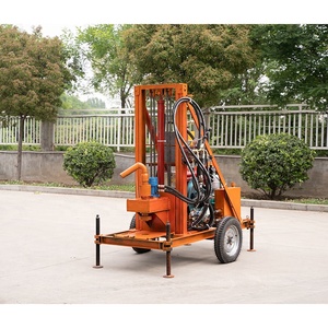 ディーゼルホイールドリルドリル150m 100メートル深さ小井戸掘削装置 - Product Image 2