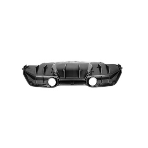 Diffuseur arrière en fibre de carbone sèche, fait main, finition brillante, fixation OEM, pièces de tuning racing pour Ferrari F8 Tributo Spider - Product Image 3