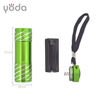 90 lumens 9 led cob de poche en aluminium cadeau led lampe de poche avec des couleurs assorties