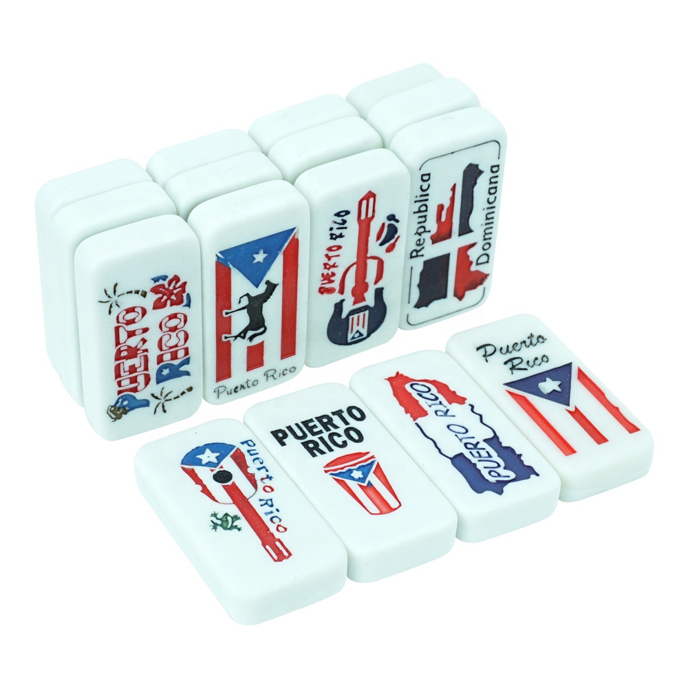 Профессиональные авторские домино, Пуэрто-Рико, доминиканские кубинские дизайнерские блоки с гравировкой логотипа на задней стороне с деревянной коробкой для игр casnio