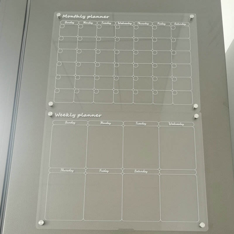 40*30cm monthly calendar + weekly calendar