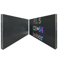 Mur vidéo publicitaire vidéo P2.5 Module d'écran d'affichage LED intérieur polychrome
