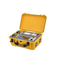 HVD-810A 5A/10A Comprobador de Resistencia DC 0.1μΩ-10mΩ Detector DCR para Bobinados de Transformadores Desmagnetización Comparación Monofásica y Trifásica