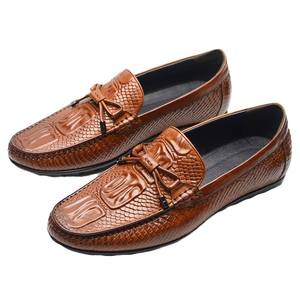 Chaussures décontractées sur mesure, luxueuses et élégantes, chaussures habillées en cuir confortables pour hommes - Product Image 1