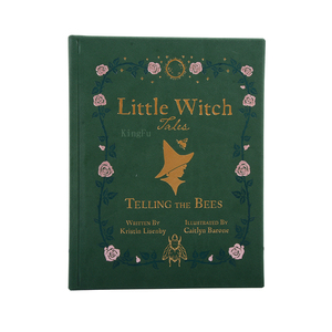 Libro de Cuentos de Tapa Dura Impreso en Offset Personalizado al por Mayor, Cubierta de Cartón con Estampado Dorado en Caliente, Encuadernación Cosida, Papel con Relieve/Bajo Relieve - Product Image 5
