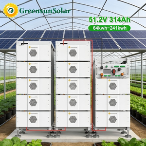 Baterai Rak Tegangan Tinggi Greensun 314Ah 16kWh untuk Penyimpanan Energi Surya dan Proyek EPC - Product Image 1