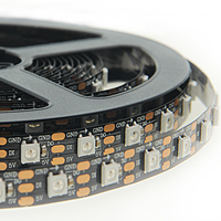 Ws2812b ws2813 sk6812 5v rgb numérique intelligent led bande lumineuse magique rgbw adressable dmx pixel 144 led bande lumineuse ws2811 12V bar