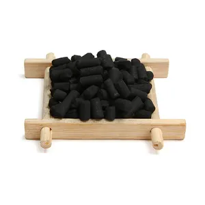 6mm Extruded Activated Carbon Pellets For Odors Removal From Organic Waste In The Air
