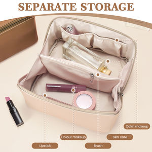 WEC/L/VMH定制软PU盒标志化妆包女性旅行便携化妆包奢华彩色化妆包 - Product Image 3