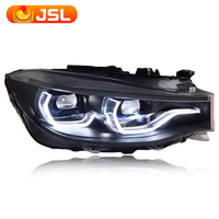 Faros LED para BMW Serie 3 F34 GT 2013-2020, Luces Delanteras F34 con DRL, Señal de Giro, Luz Alta, Ojo de Ángel, Accesorios para Automóviles