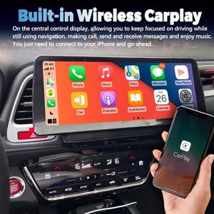 Radio <span class=keywords><strong>Multimedia</strong></span> para Auto con Android 13, Reproductor de Video, Navegación GPS, Pantalla Estéreo para <span class=keywords><strong>Honda</strong></span> Vezel HR-V <span class=keywords><strong>HRV</strong></span> HR V 2015 2017 - Product Image 3