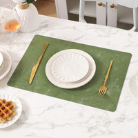 Tapis isolant de luxe en soie à motifs, double face, pour table à manger, cuisine, décoration de mariage et de fête