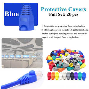 ชุดคีมหนีบคีมตัดลวดไขควงเครือข่าย LAN ชุดเครื่องมือเครื่องมือ RJ45สายไฟแบบจีบ - Product Image 2