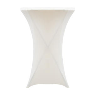 थोक स्पैन्डेक्स टेबल कवर हॉट बिक्री नए डिजाइन कॉकटेल टेबल और कुर्सी सेट - Product Image 3