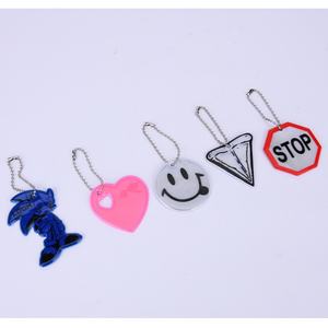 Friendly Kids Gifts Photoluminescent <b>Glow</b> <b>in</b> <b>the</b> <b>Dark</b> Keychain Reflective Material Ring Hanger Pendant for Hand Bag Decoration - Product Image 5