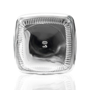 Botella de Vidrio Cuadrada para Almacenamiento de Alimentos, Bebidas y Jugos, con Tapa Hermética, Disponible en Stock - Product Image 4