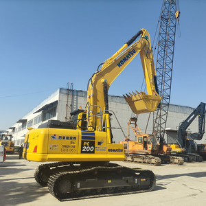 Excavadora de Orugas Usada Komatsu PC200-8 Rentable, Alto Rendimiento, Bomba Hidráulica Nabtesco de Buena Calidad para Video de Informe - Product Image 1