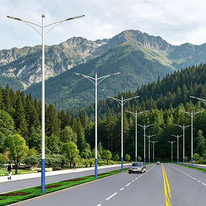 Système de signalisation routière et d'éclairage LED pour la sécurité routière, la direction et l'éclairage extérieur efficace des routes - Product Image 6