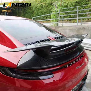Pièces et accessoires pour véhicules Langyu Systèmes de carrosserie automobile Aileron arrière pour Prosche911 992 SD Style Dry Carbon Fiber Tail <span class=keywords><strong>Spiler</strong></span> 2020 + - Product Image 4