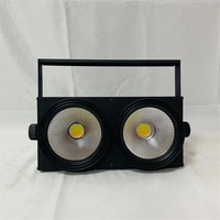 2*100W LED Matrix 2 Eyes Blinder Light DMX Strobe Warm & Cold White pour application hôtelière