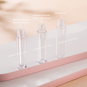 CAIYA couvercle coloré brillant mur épais vide rond 4ml lèvre <span class=keywords><strong>regard</strong></span> bouteille Logo personnalisé cosmétique grand pinceau brillant à lèvres huile Tube conteneur - Product Image 6