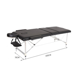 Tables et lits de <span class=keywords><strong>massage</strong></span> en aluminium à 3 sections, <span class=keywords><strong>table</strong></span> de <span class=keywords><strong>massage</strong></span> de salon de beauté, lit de spa, <span class=keywords><strong>table</strong></span> pliante, <span class=keywords><strong>table</strong></span> de <span class=keywords><strong>massage</strong></span> <span class=keywords><strong>portable</strong></span> pour le visage - Product Image 2