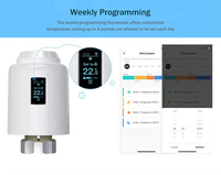 Thermostat de température ignifuge TRV602 contrôleur de température électrique petit radiateur à température constante