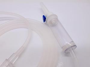 Bộ truyền dịch y tế dùng một lần có kim tiêm, không chứa DEHP, bộ truyền dịch tĩnh mạch dùng một lần với bình đo lưu lượng - Product Image 5