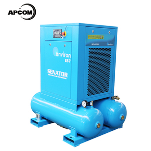 Commercial 4 in 1 Integrated Screw Air Compressor 8bar 12bar for <b>Small</b> Workshop with Built-in <b>Dryer</b> Filter Air Receiver Tank - Product Image 5