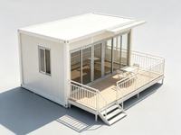 Borne de sécurité détachable / Poste de sécurité / Garde-tarie / Bureau de chantier, Bâtiment modulaire préfabriqué en panneaux sandwich d'acier