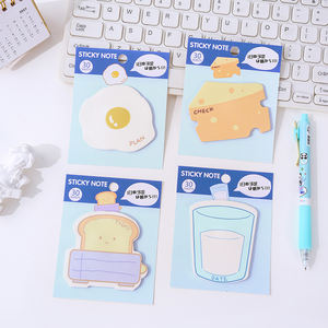 Pegatinas bonitas Kawaii, notas adhesivas para estudiantes, suministros escolares, papelería, notas adhesivas de diferentes formas - Product Image 2