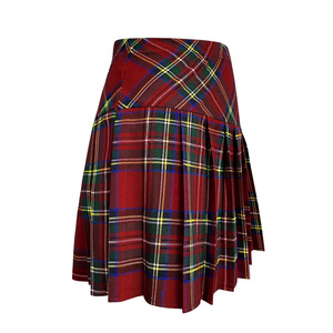Falda plisada a rayas estilo universitario para mujer, falda Sentong Qin <span class=keywords><strong>de</strong></span> alta calidad para mujer - Product Image 4