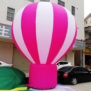インフレータブルシミュレーション熱気球大型屋外広告漫画ランディングフローティングモール風光明媚な面積インフレータブルロゴ - Product Image 5