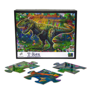 Đồ Chơi Giáo Dục Mô Hình Giấy Xếp Hình Trên Sàn 48 Mảnh Cho Trẻ Em Nhà Máy Xếp Hình Sản Phẩm Học Tập Sớm Cho Trẻ Em Bán Chạy Montessori - Product Image 4