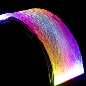 Cable de Extensión para Tira de Luces LED RGB, 3*8 Pines, con Funda Trenzada de Plástico, para GPU, PSU, PC, en Stock - Product Image 6