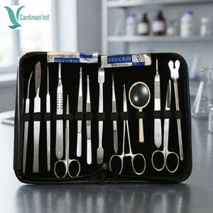 Kit de Disección de Laboratorio para Estudiantes de Medicina, Anatomía y Biología, Instrumentos Quirúrgicos Manuales de Acero Inoxidable - Product Image 3