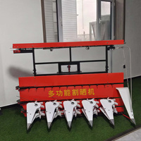 Offre Spéciale Mini Tracteur PTO Driven Farm Reaper Harvester Machine pour Maïs Riz Blé Luzerne Herbe Thé Feuille Maïs Récolte