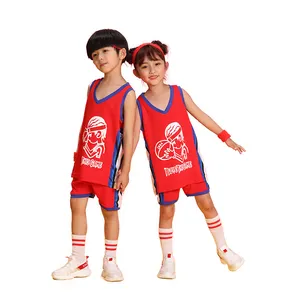 Little Girl Clothing Sets Moda Basquete Roupas Verão 2020 Meninos Crianças Sportswear Personalizado Unisex para Crianças Conjuntos Masculinos