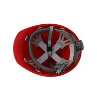 Casco de Seguridad Industrial de Fibra de Vidrio con Suspensión de 8 Puntos, Certificado EN397 CE, para Construcción