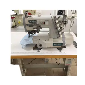 Macchina da cucire automatica cinese Taiwan SIRUBA C007J di seconda mano macchina da cucire industriale a tre aghi con serratura piatta
