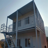 Maison conteneur préfabriquée multifonctionnelle, maisons mobiles parfaites pour le tourisme balnéaire, bar, boutique, projet idéal de maison conteneur