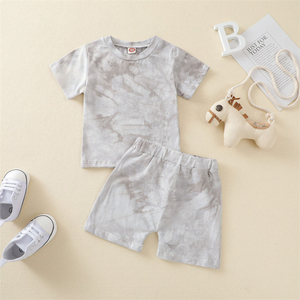Conjunto de Pantalones Cortos Tie-Dye para Niños, Ropa de Verano para Niños Pequeños, Listo para Enviar - Product Image 2