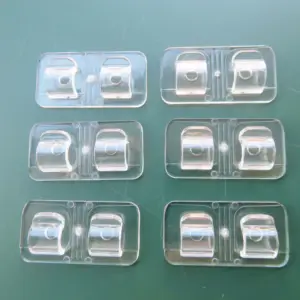 Organisateur de câble de bureau Loquet Loquet de câble lumineux de Noël Support <span class=keywords><strong>auto</strong></span>-adhésif <span class=keywords><strong>Pince</strong></span> de câblage transparente - Product Image 1